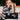 Split Cow Leather Motorcycle Shoulder Bag — Main image